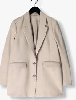 taupe selected femme blazer slfrita ls relaxed blazer