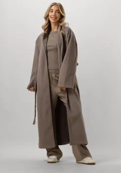 taupe soeurs de provence jack fleur jacket