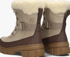 taupe sorel snowboots torino v parc dames
