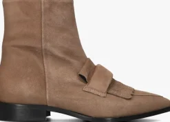 taupe stefano lauran enkellaarsjes 22102