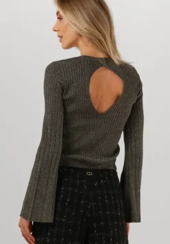 taupe twinset milano tops & t-shirts 242tt3463