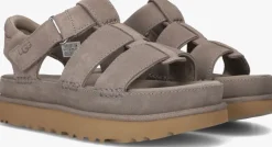 UGG platte sandalen w goldenstar strap>DAMES Sandalen