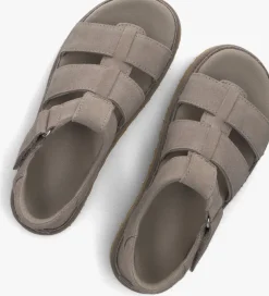 UGG platte sandalen w goldenstar strap><noscript><img width=