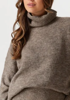 taupe ydence trui knitted sweater lil