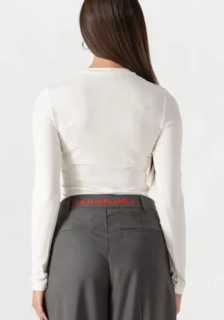 ALIX THE LABEL te top ladies knitted modal longsleeve top><noscript><img width=