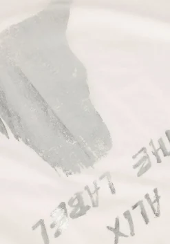 ALIX THE LABEL te t-shirt ladies knitted silver bull t-shirt><noscript><img width=