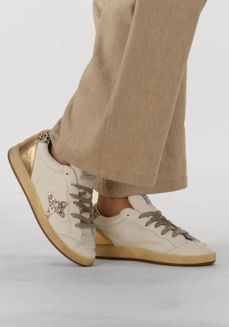 witte ama brand deluxe lage sneakers sun