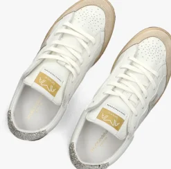 witte ama brand deluxe lage sneakers sun