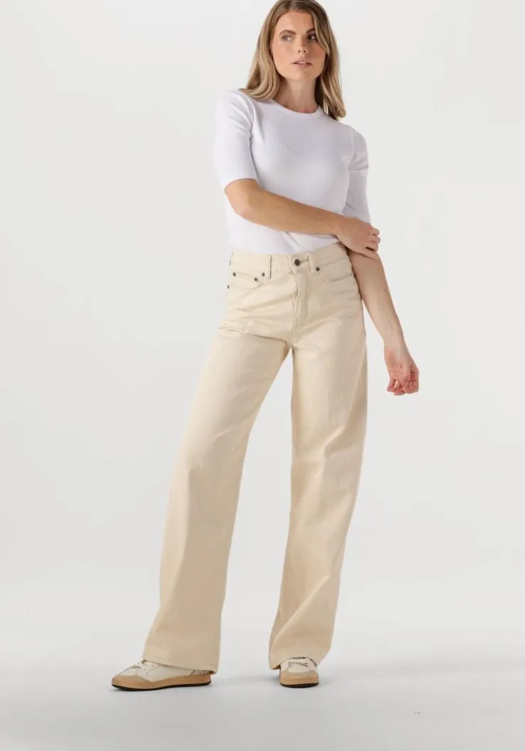 witte ama brand deluxe lage sneakers sun