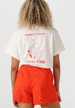 witte another label t-shirt gina flower shirt