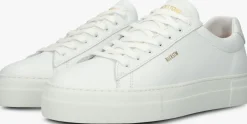 witte blackstone lage sneakers mae