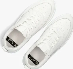 witte blasz lage sneakers anemone-09