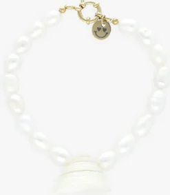 BONNIE STUDIOS te sieraad boris shell bracelet>DAMES Sieraden