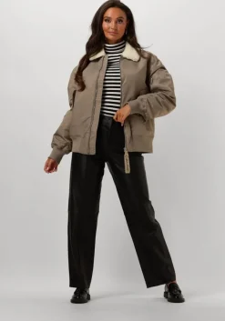 CALVIN KLEIN te coltrui woven label roll neck sweater>DAMES Truien & Vesten