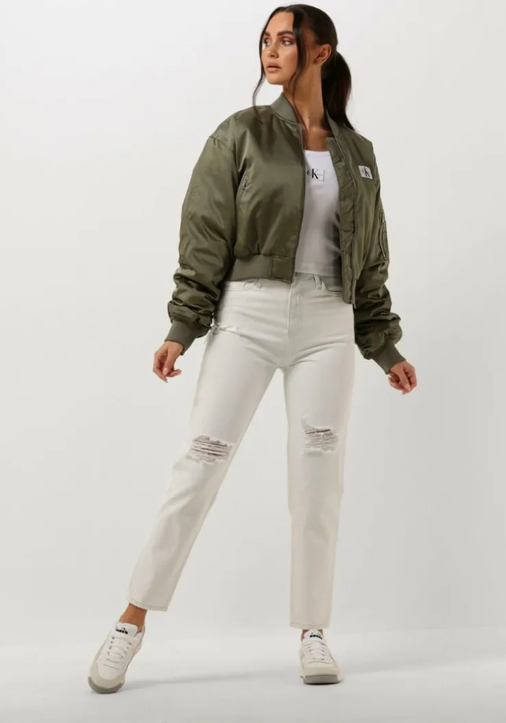 witte calvin klein mom jeans mom jean