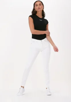 CALVIN KLEIN te skinny jeans mid rise skinny><noscript><img width=