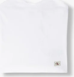 CALVIN KLEIN te top woven label rib sleeveless top><noscript><img width=