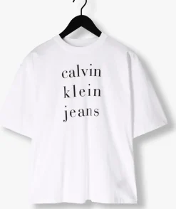 CALVIN KLEIN te t-shirt ss ckj logo tee><noscript><img width=