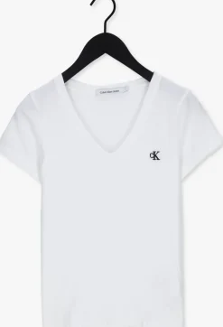 CALVIN KLEIN te t-shirt ck embroidery stretch><noscript><img width=