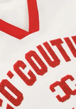 witte co'couture t-shirt siaracc oversize sporty v-tee