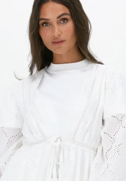 COLOURFUL REBEL te maxi jurk sandy broderie anglaise maxi kimono dress><noscript><img width=