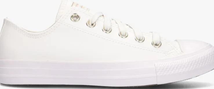 witte converse lage sneakers chuck taylor all star mono