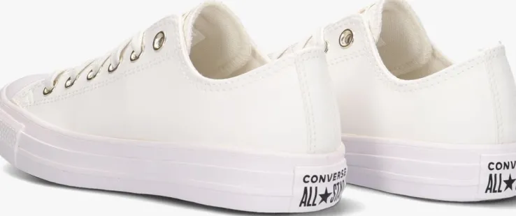witte converse lage sneakers chuck taylor all star mono