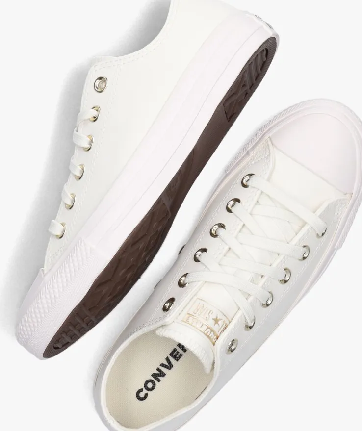 witte converse lage sneakers chuck taylor all star mono