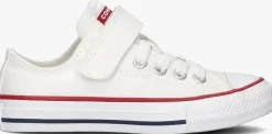 witte converse lage sneakers chuck taylor all star low girl