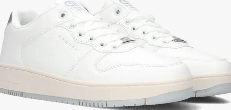 witte cruyff lage sneakers indoor royal dames