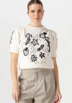 FABIENNE CHAPOT te trui edo short sleeve pullover>DAMES Truien & Vesten