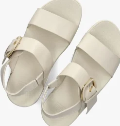 witte fitflop platte sandalen je7