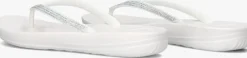 witte fitflop teenslippers iqushion sparkle