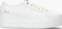 FRED DE LA BRETONIERE te lage sneakers vajen bina>DAMES Sneakers