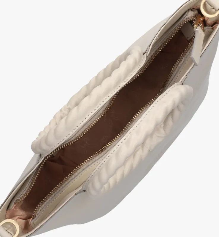 witte fred de la bretoniere handtas adonia handbag nappa leather