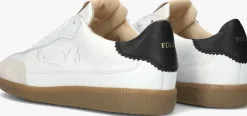 witte fred de la bretoniere lage sneakers pearl sign