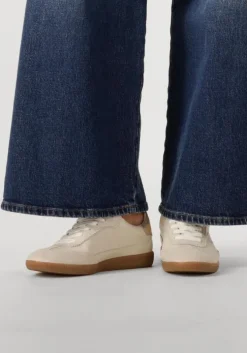 witte fred de la bretoniere lage sneakers pearl sign