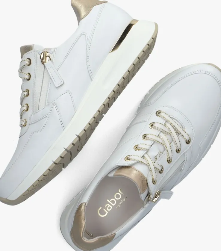 witte gabor lage sneakers 448.1
