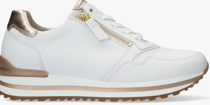 witte gabor lage sneakers 528