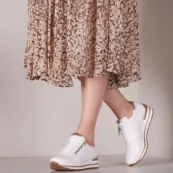 witte gabor lage sneakers 528