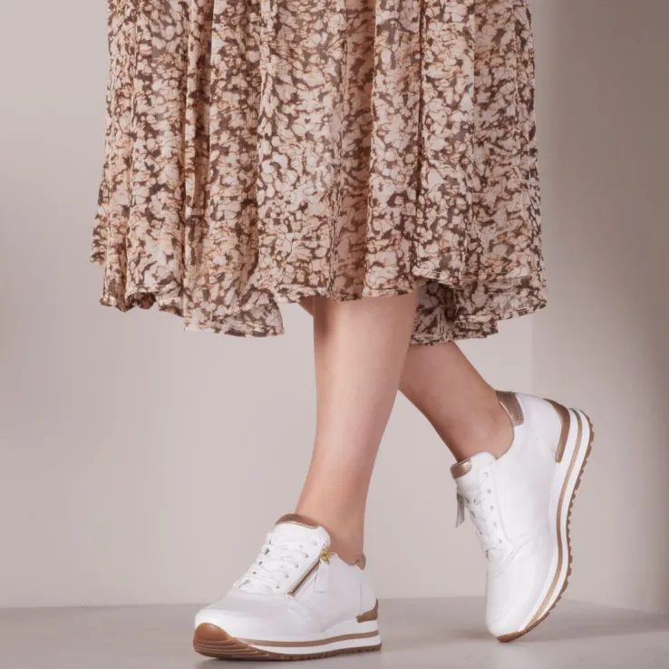 witte gabor lage sneakers 528