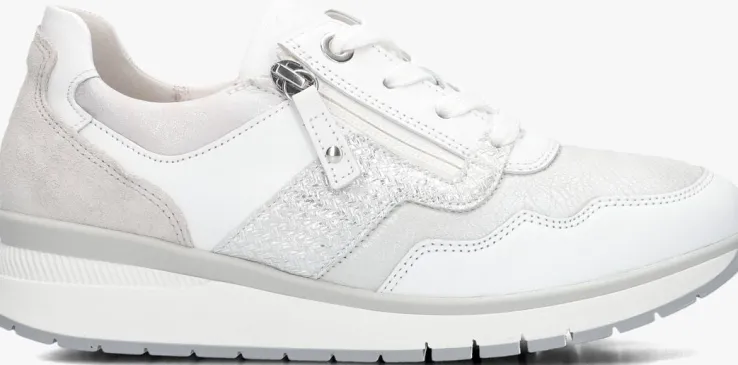 witte gabor lage sneakers 306