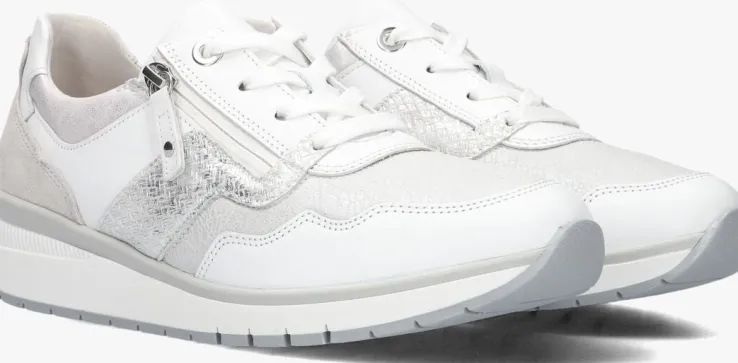 witte gabor lage sneakers 306