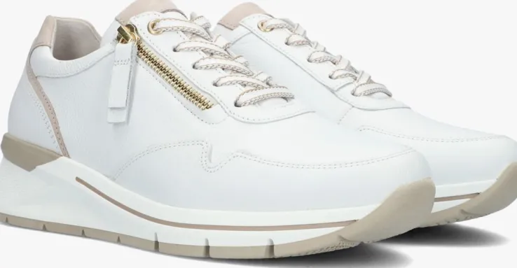witte gabor lage sneakers 587