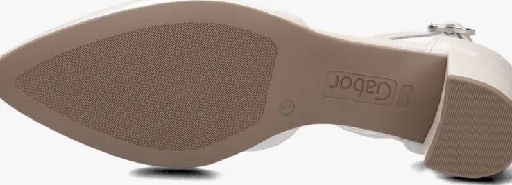 witte gabor sandalen met hak 340