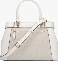 witte guess schoudertas anadela 3 comp satchel