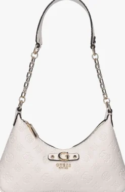 GUESS te schoudertas gerty top zip shoulder bag>DAMES Schoudertassen