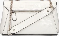 witte guess schoudertas silvye convertible xbody flap
