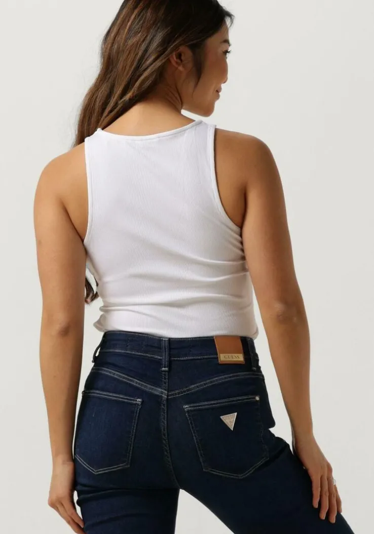 witte guess top sl round neck gwendalina top