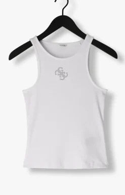 witte guess top sl round neck gwendalina top